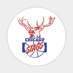 Vintage Chicago Stags Basketball 1946 Magnet